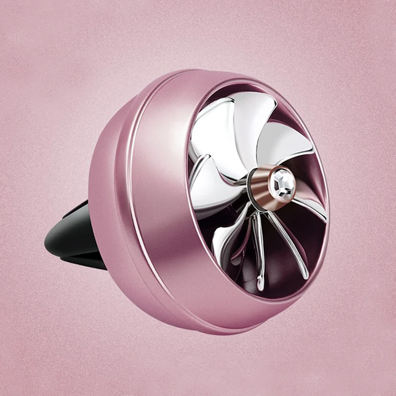 rose gold Новое поступление, автомобильный освежитель воздуха, парфюм, клипса, свежий ароматерапия, ароматизатор, универсальный ароматизатор, парфюм, клипса, выход с бриллиантом - Название цвета: rose gold