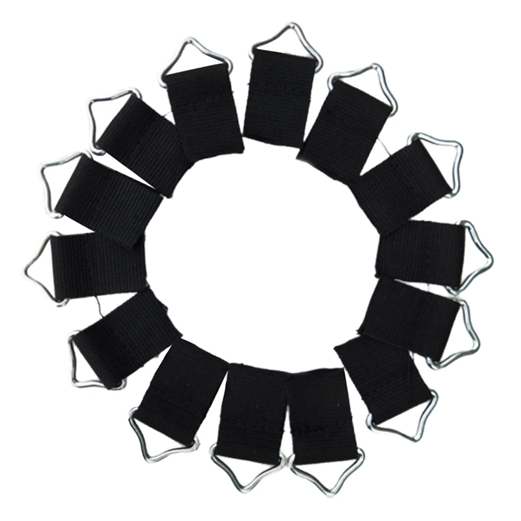 

10x стальные треугольные кольца, пряжка мат-батут, петля, V-образные кольца для ремонта кровати батута, кожаное ремесло