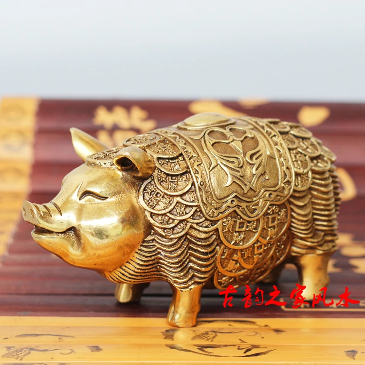 

Lucky money pig strong decoration down town home enrichment #5521