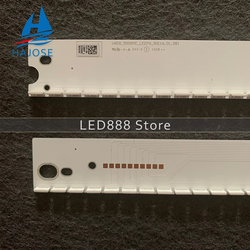 Новинка оригинальная светодиодная подсветка цена за 2 шт (1 * R 1 L) 76 Светодиодов 600