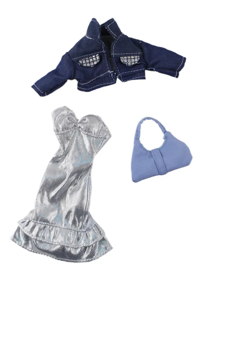 

2021 New Cyber Style Dress Outfit Suit Sets for Barbie BJD FR SD Doll Clothes Role Play Accessories Toys for Girl