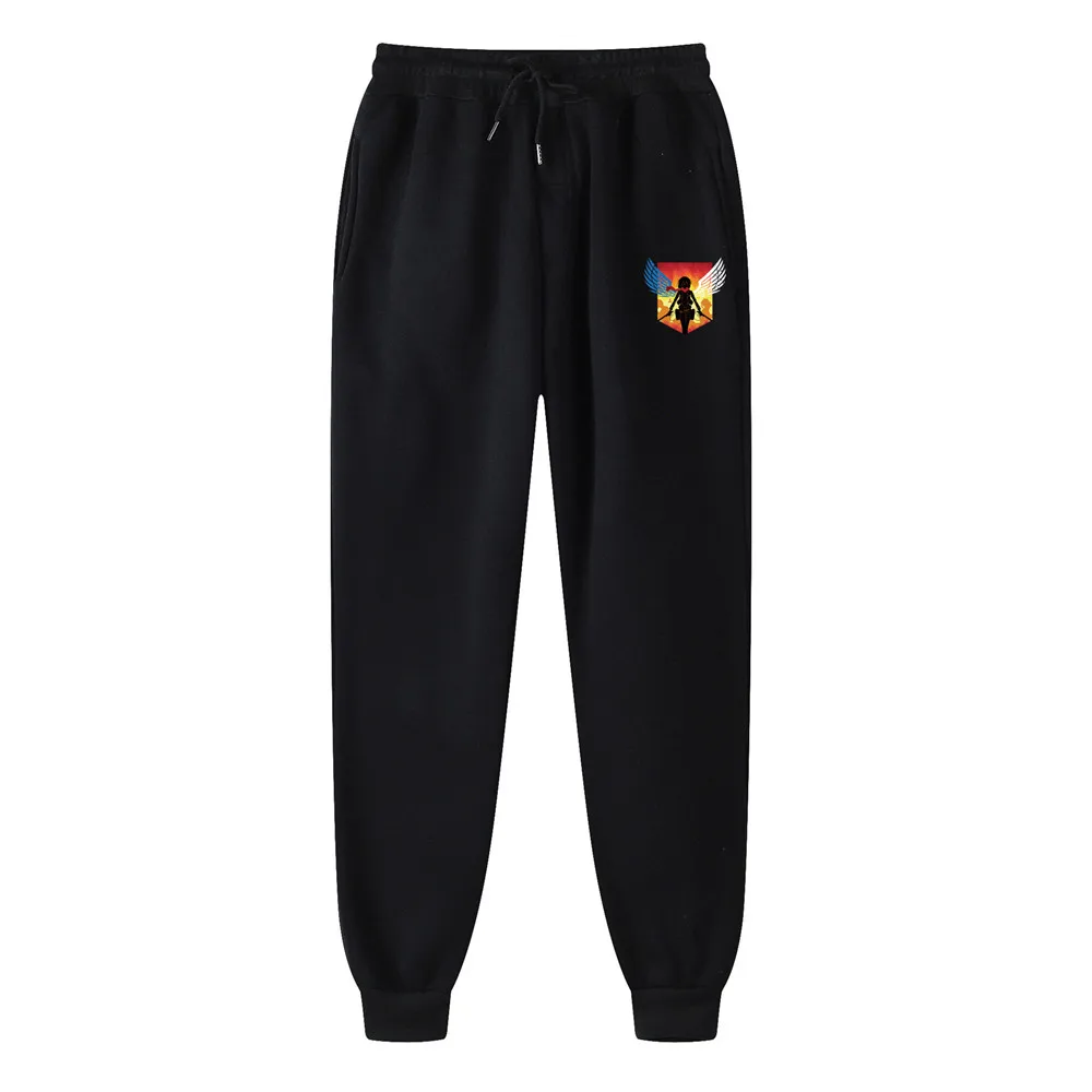 

Hot Attack on Titan Joggers Pants Men Women Brand Printed Trousers Casual Sweatpants 14 Color Casual Fitness Workout Sweatpants
