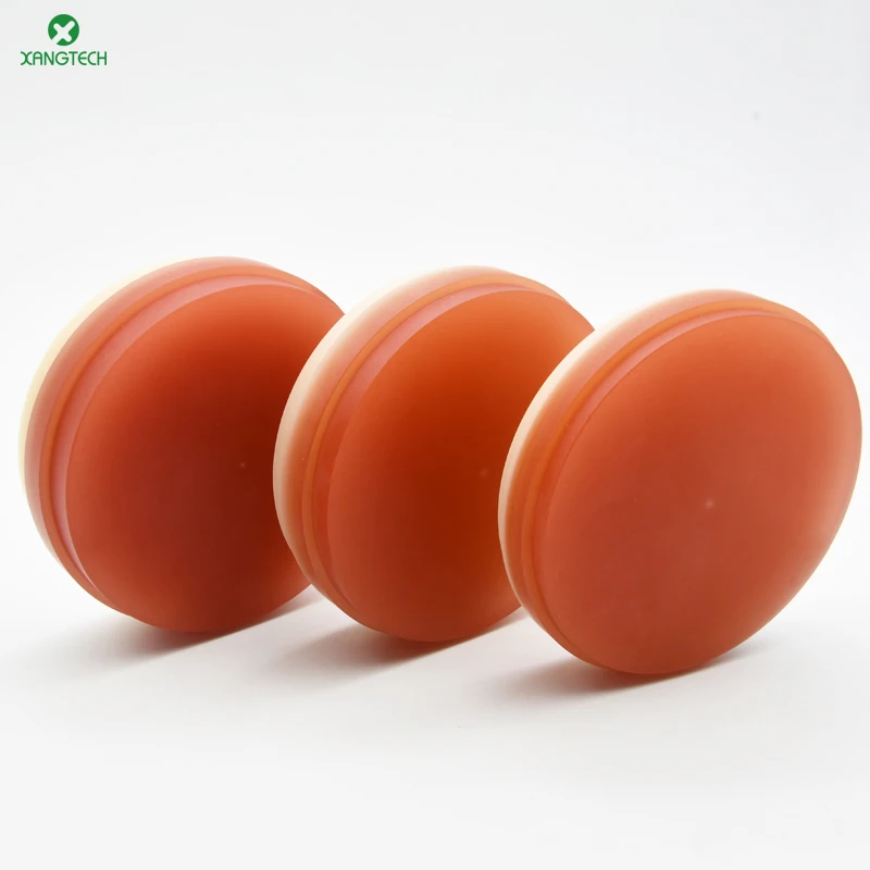 XANGTECH 98*20 мм двухслойные розовые + Vita 16 цветов Pmma блоки |