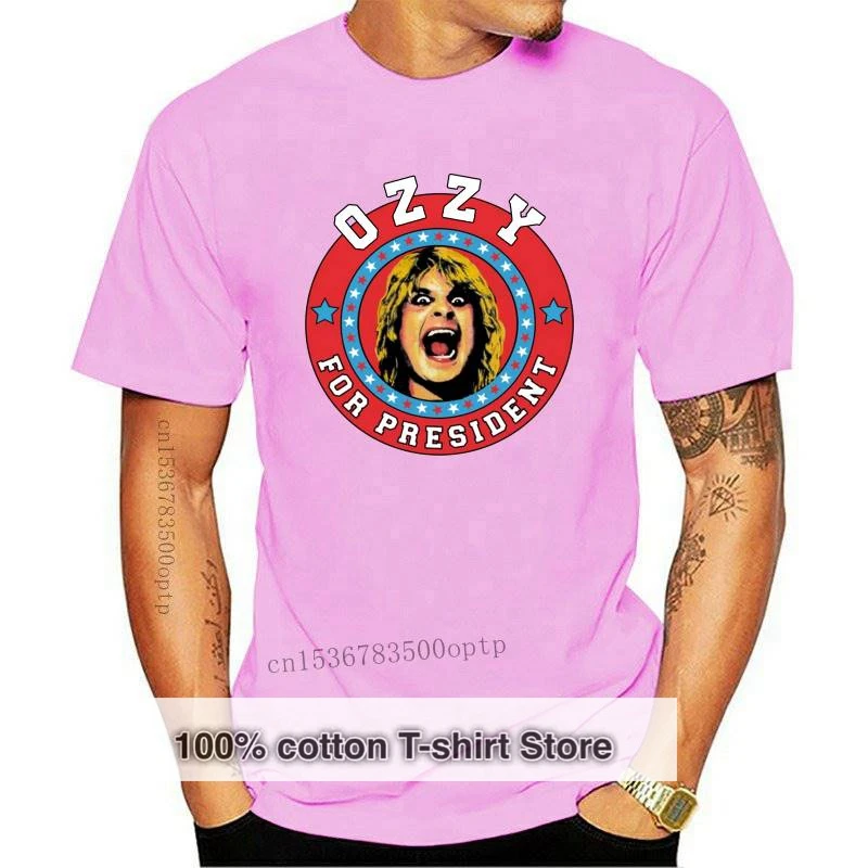 

New Ozzy for President Shirt DMN t-Shirt Black