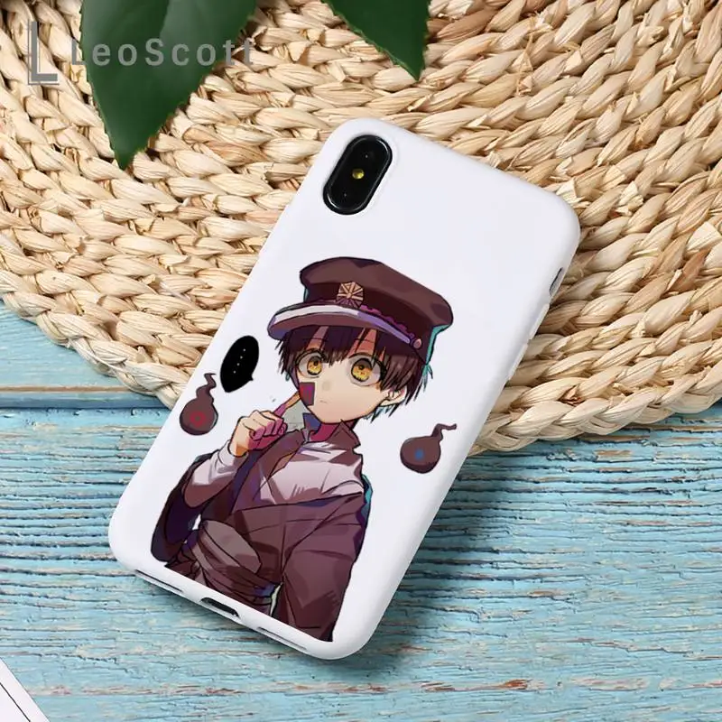 

Toilet bound hanako kun Phone Case Candy Color for iPhone 6 7 8 11 12 s mini pro X XS XR MAX Plus