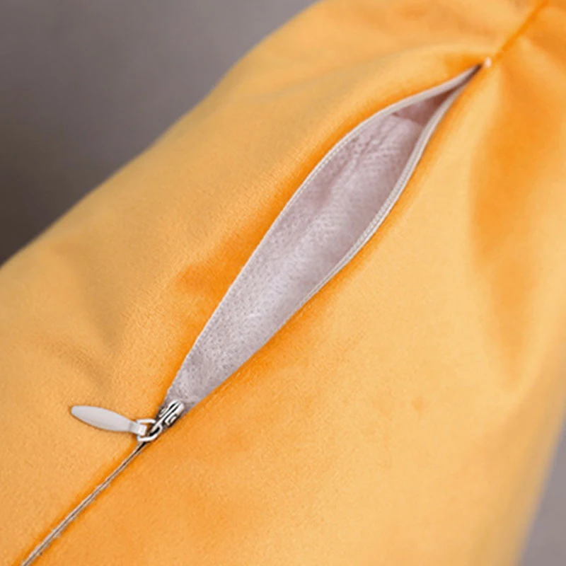 

Fashion Pillow Cover Home Supplies Solid Color Pillowcase Simple Comfortable Decorative Velvet Pillow Cases Soft Pillowslip