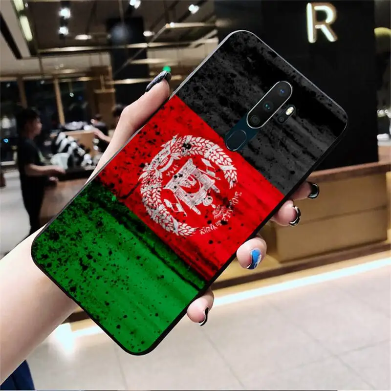 CUTEWANAN афганистанский флаг мягкий чехол для Oppo A5 A9 2020 Reno2 z Renoace 3pro Realme5Pro | Мобильные