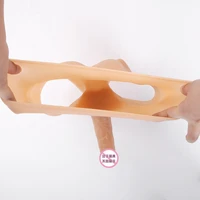Dildo Panties Female Wear Penis Masturbation Device Strapon Realistic Dildo With Scrotal Lesbian Sex Toys For woman And Man