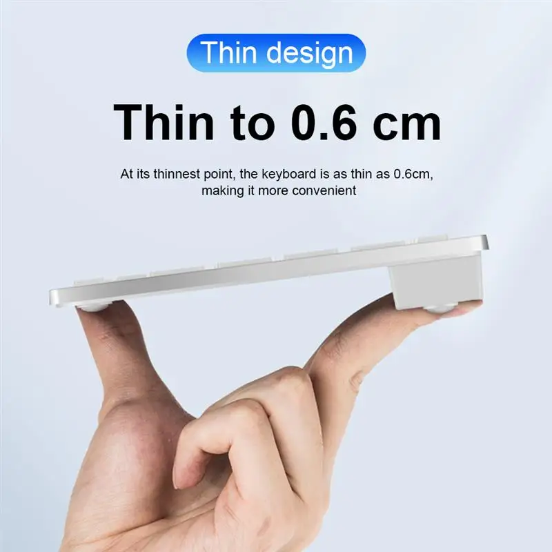 ультратонкая бесшумная bluetooth кл