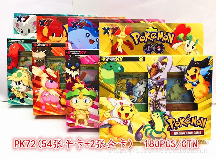 56 шт./компл. Pokemon TAKARA TOMY боевые игрушки хобби Коллекционные вещи игра Коллекция аниме-открытки для детей