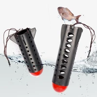 30 discounts hot lure feeder float thrower attractive pe large volume rocket bait cage container for fishing lover