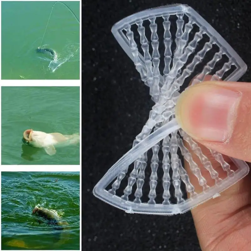 100 шт./компл. очистить волосы снаряжение рыболовное блокировочные Упоры для