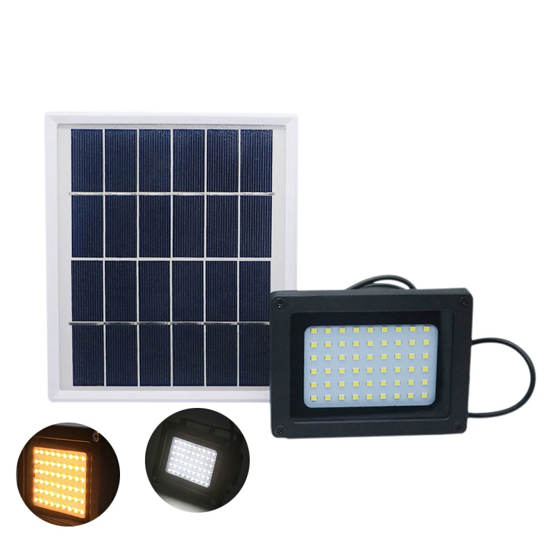 

SZYOUMY водонепроницаемый IP65 54 светодиодный солнечный светильник 2835 SMD, солнечная панель, светодиодный датчик, прожектор, наружный садовый настенный светильник для безопасности