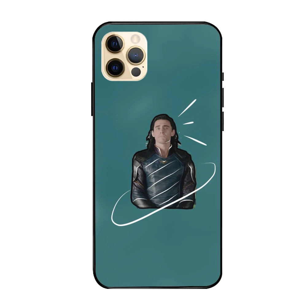 Оригинальный заводской чехол для телефона iPhone XS MAX 13 Pro Max Mini 12 11 8 7 Plus X Xs XR Marvel Loki Cool