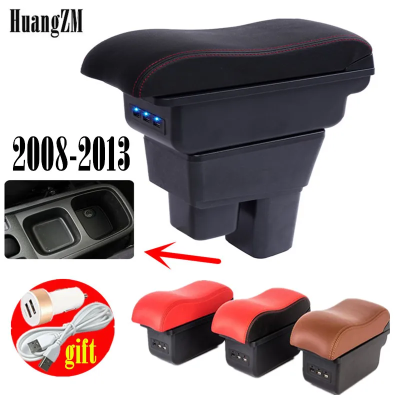 Подлокотник для хэтчбека Honda Fit Jazz 2008 2013 центральный подлокотник консоль хранения