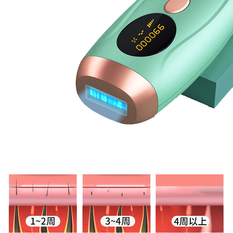 

Professional Permanent Laser Epilator LCD Display Whole Body Freezing Spot Hair Removal Device IPL Photon Skin For Women L1