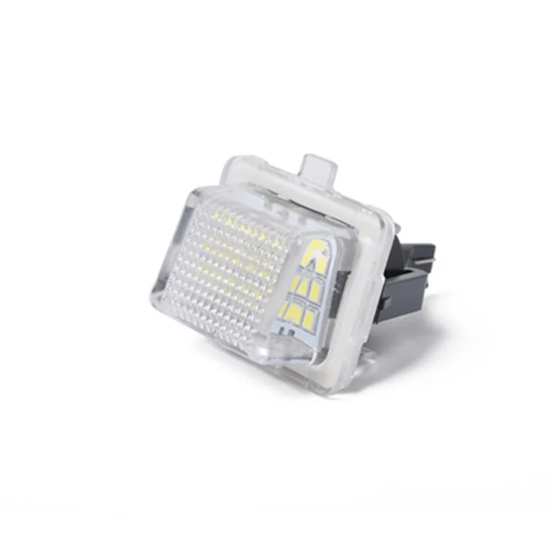 

2pcs Car LED CanBus No Error Number License Plate Lights Bulb White For Mercedes-Benz W204 W204 5D W212 W216 Car Accessories