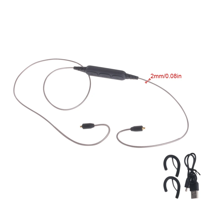 Беспроводной Bluetooth 4 1 наушники MMCX адаптер кабель для se215/SE315 X5QC|Аксессуары