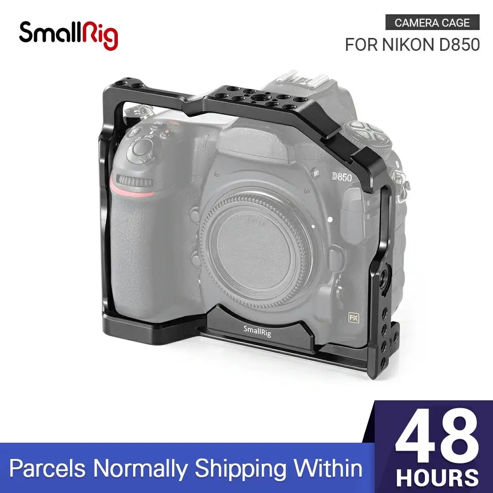 SmallRig для Nikon D850 облегающая клетка со встроенной пластиной Arca Swiss и НАТО Rail