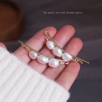 goreous pearls hairpin new arrival 2020 wedding accessories bridal hairpin clips natural pearls free shipping