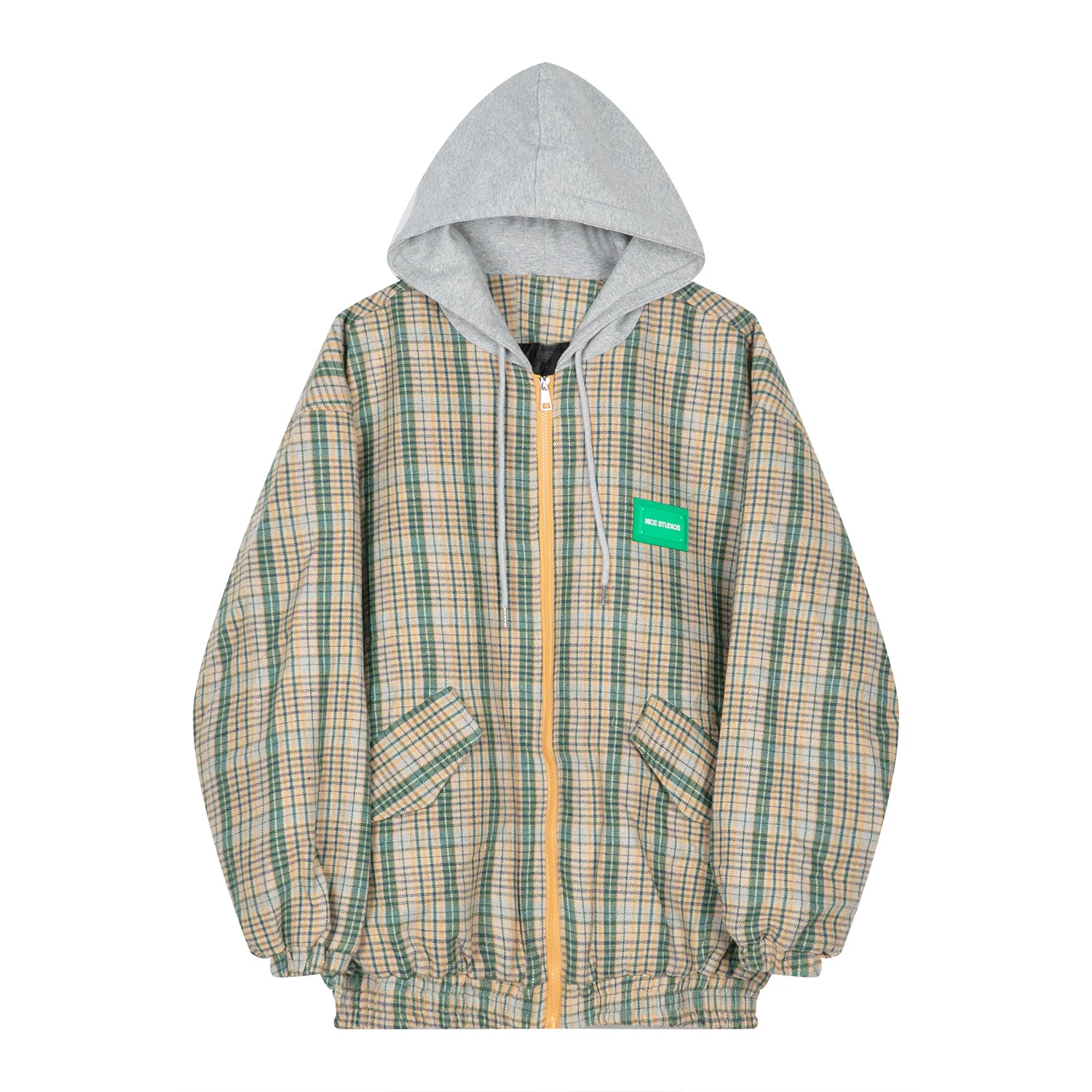 

Мужская зимняя стеганая куртка на молнии, с капюшоном