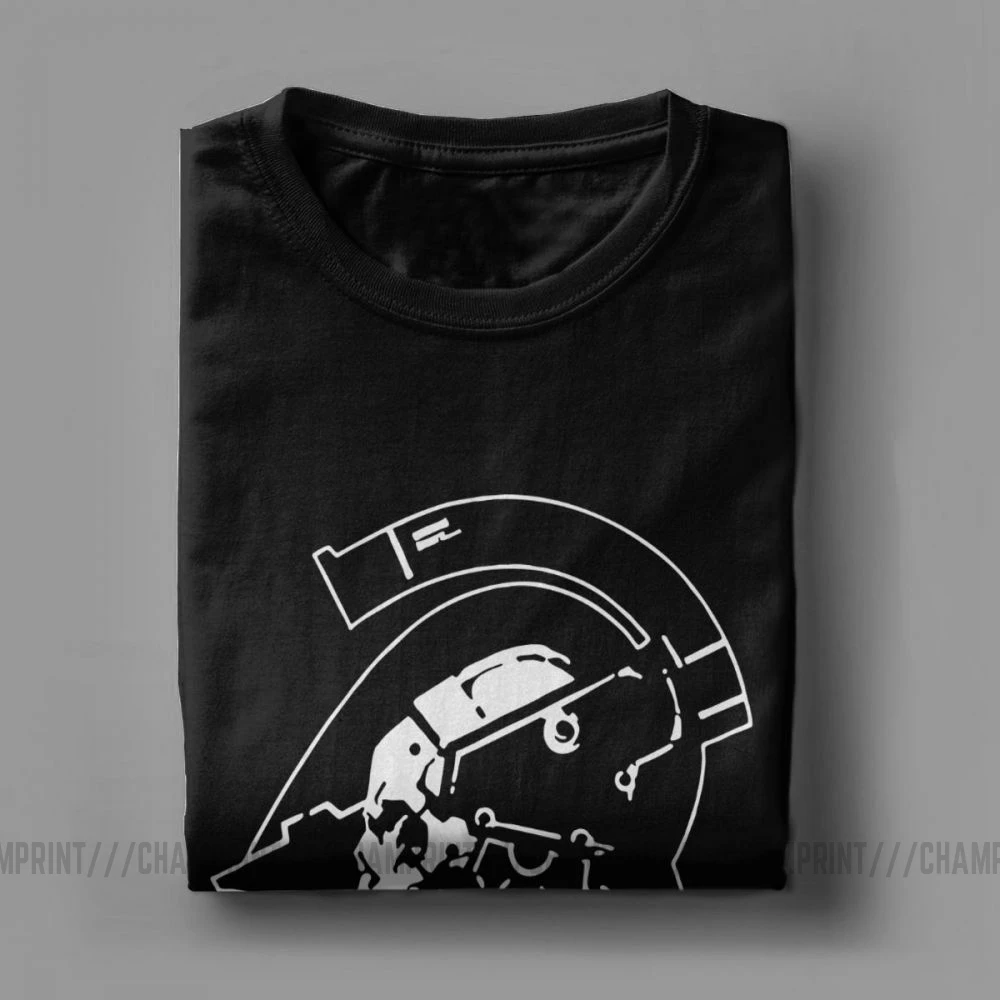 Мужские футболки с металлическим зубчатым механизмом Kojima Products, MGS Hideo Kojima, хлопковые топы с коротким рукавом, футболки с принтом