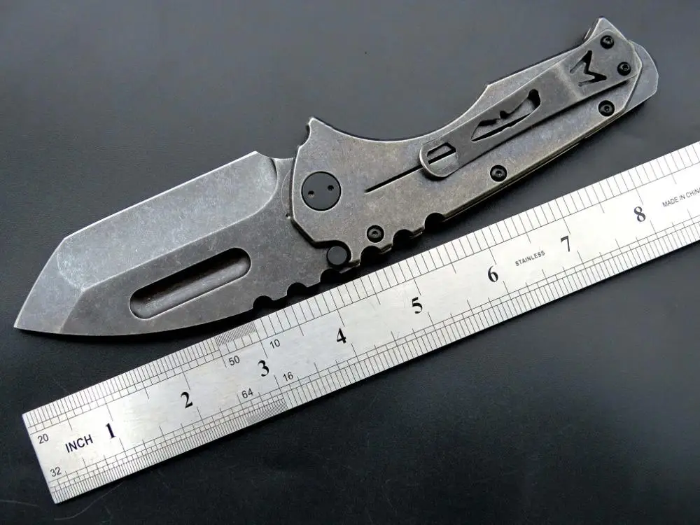 Хорошее MDF-3, складные ножи с лезвием, вымытый камень, стальная ручка, 440 лезвие, Охотничий Тактический нож, Походный нож, инструменты для повседневного использования