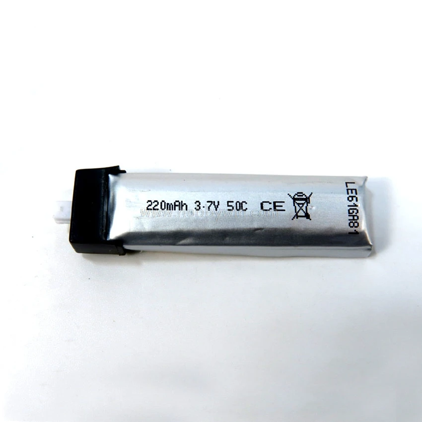 3 7 V 1S 220 мА/ч 50C высокой скорости LiPO Батарея для лезвия индуктивности с видом от