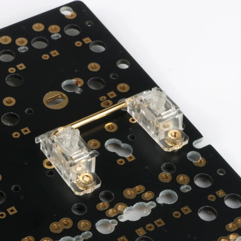 

Gold Plated Pcb Screw Stabilizer Plate Mechanical Keyboard Mounted Key Plate R9CB