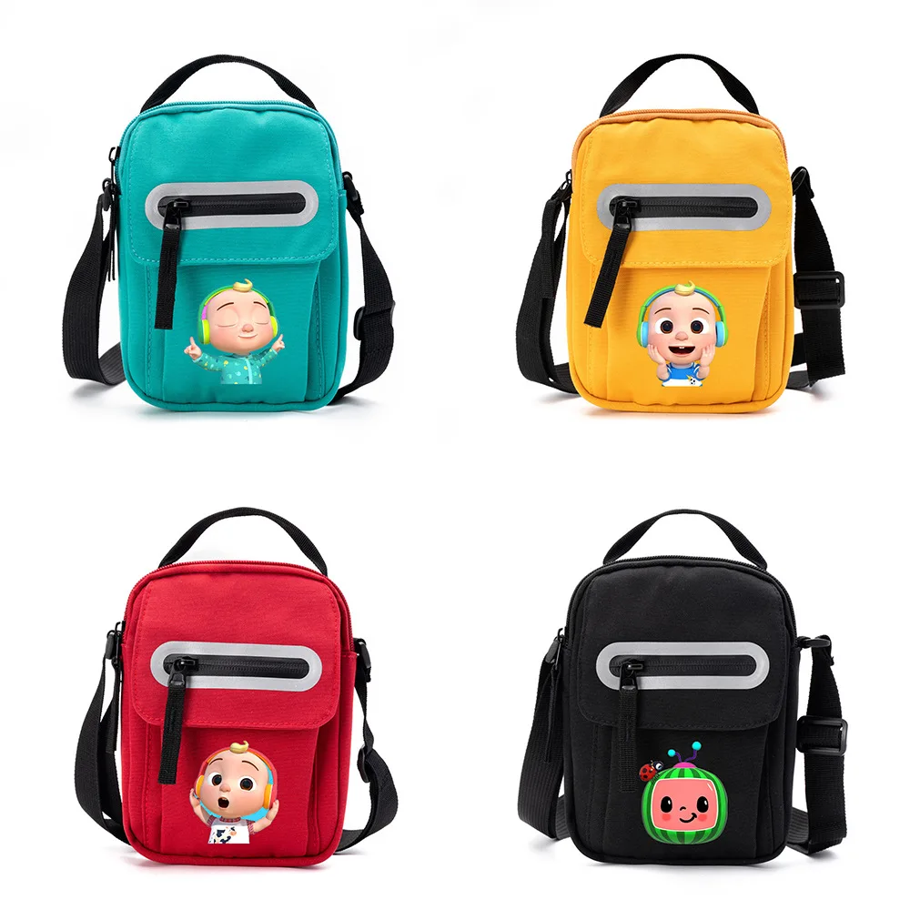 

Pikurb детская песня CoCoMelon JJ нейлоновая сумка через плечо детская повседневная сумка-мессенджер слинг детские подарки