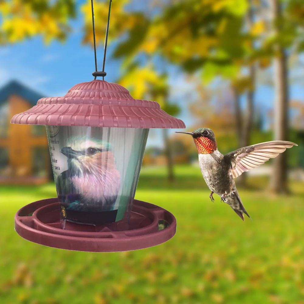 Кормушка для птиц водостойкая подвесная кормушка диких устройство кормления