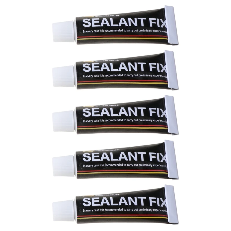 

5Pc Glass Glue Polymer Metal Adhesive Sealant Fix Quick Drying Waterproof Glue