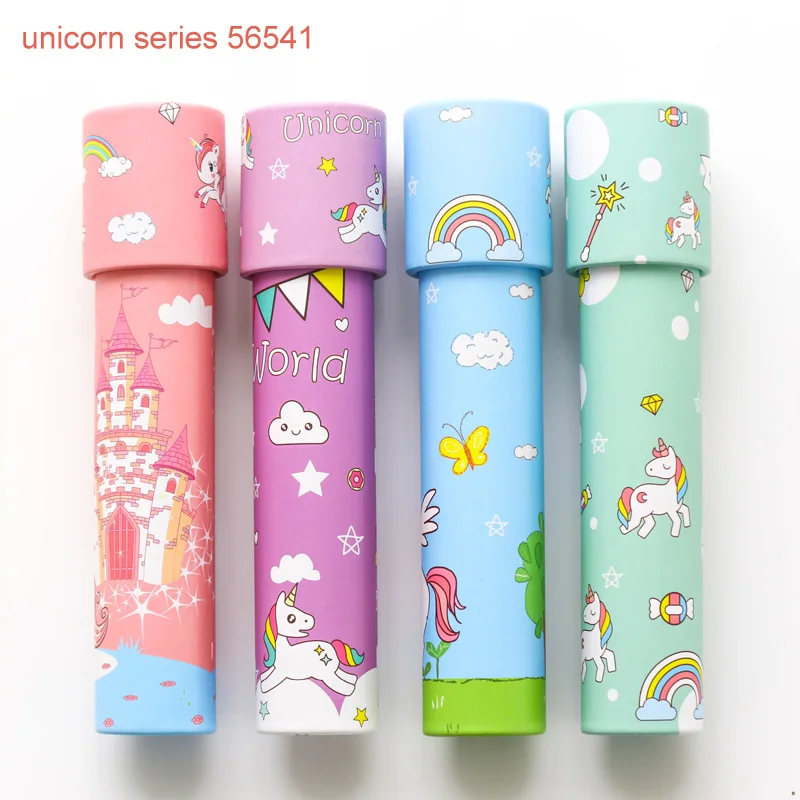 unicorn 56541 1 шт. случайный мультфильм малыш сенсорные 3D Калейдоскоп красочный мир Волшебные праздничные вечерние принадлежности вечерние сувениры подарки для детей - Цвет: unicorn 56541