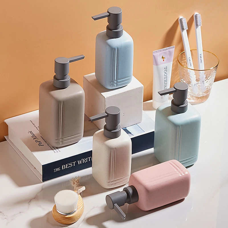 Керамические аксессуары для ванной комнаты дезинфицирующая бутылка рук