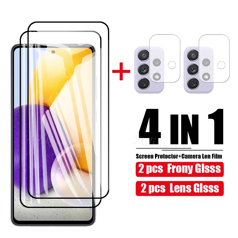 

Защитное стекло для объектива камеры Samsung Galaxy A72, закаленное стекло для Samsung GalaxyA72, защитная пленка для экрана камеры