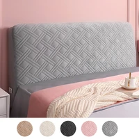 all inclusive bed head cover velvet thicken quilted headboard covers solid color bedhead board cover protector bedroom furniture