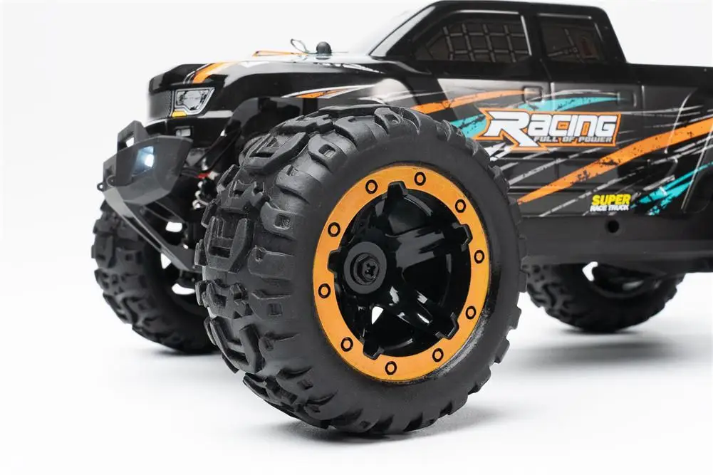 RCtown HBX 16889 1/16 2,4G 4WD 45км/ч бесщеточный ру автомобиль с светодиодный светильник Электрический внедорожный грузовик RTR модель VS 9125