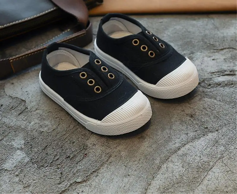 Детская парусиновая обувь для мальчиков и девочек