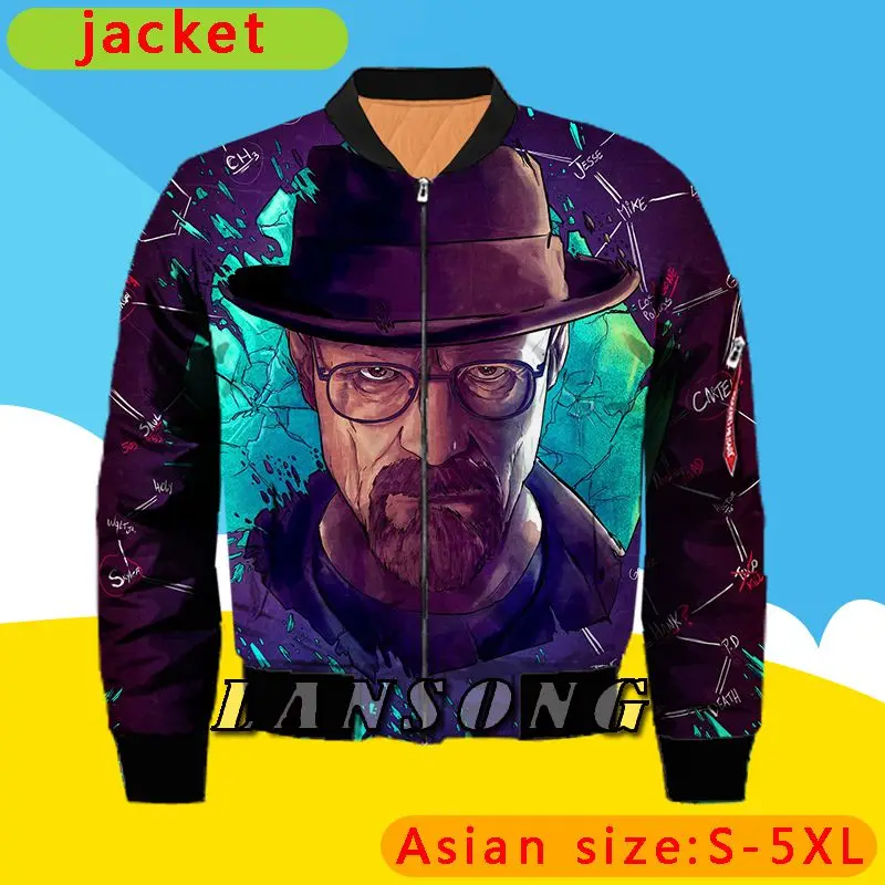 

LIASOSO Thicken To Keep Warm In Winter3d Clothes Men Women Zipper Jacket Products Direct Sales Harajuku