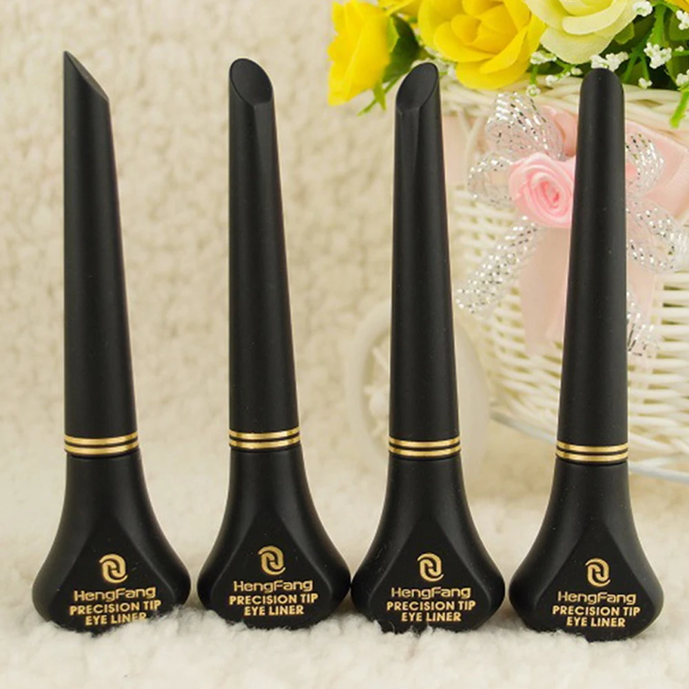 Профессиональная подводка для глаз макияж черная жидкая карандаш уход за