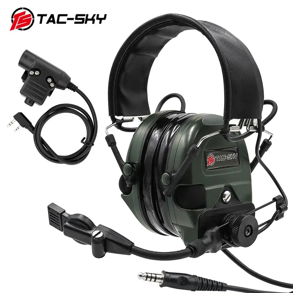 TAC SKY TCI LIBERATOR 1 силиконовые наушники уличная Охота Спорт шумоподавление пикап