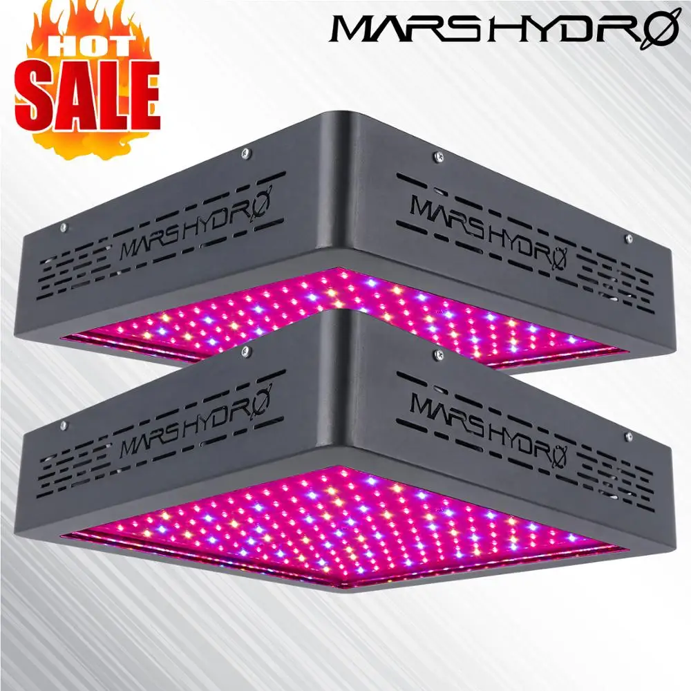 2 шт. Mars II 900w светодиодный светильник для выращивания/светодиодный полного