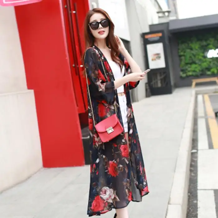 2021 женская обувь с цветочным принтом на лето шифоновые рубашки для женщин