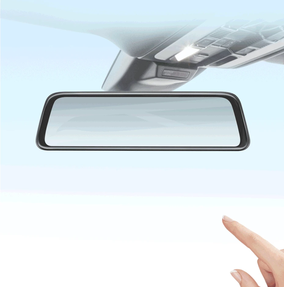 AWESAFE AH11 Dash Cam 2.5D FHD 1080P Автомобильный видеорегистратор Камера поток зеркало заднего вида 10 ''ips привод Видео Авто рекордер ночное видение