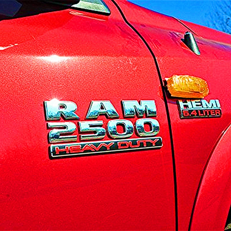 3D наклейки на заднюю поверхность автомобиля Эмблема для ОЗУ значок стайлинга Dodge