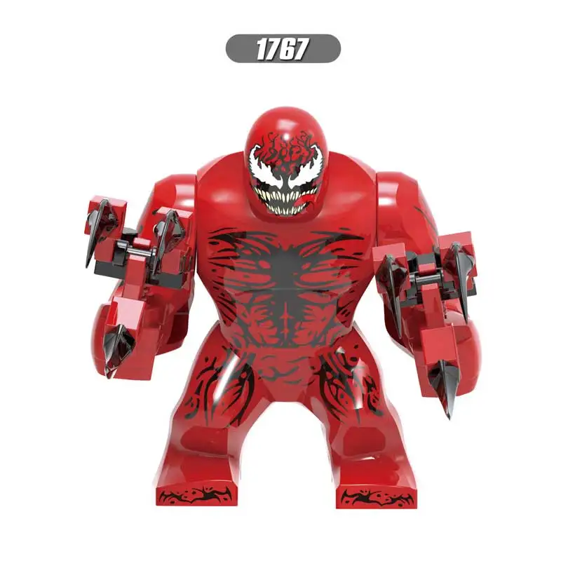 Новинка Мстители Халк железная аниме игрушка Веном X1767 Росомаха супергерои