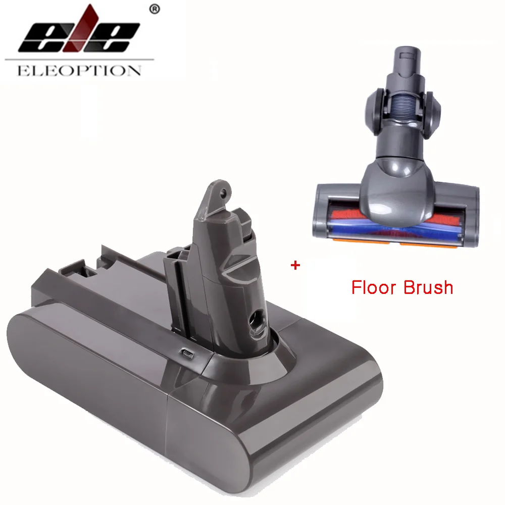 Добавьте кисть 21,6 V 3000 мА/ч, литий-ионный аккумулятор Батарея для Dyson V6 Батарея для DC58 DC59 DC61 DC62 пылесос SV09 SV07 SV03 SV04 SV06