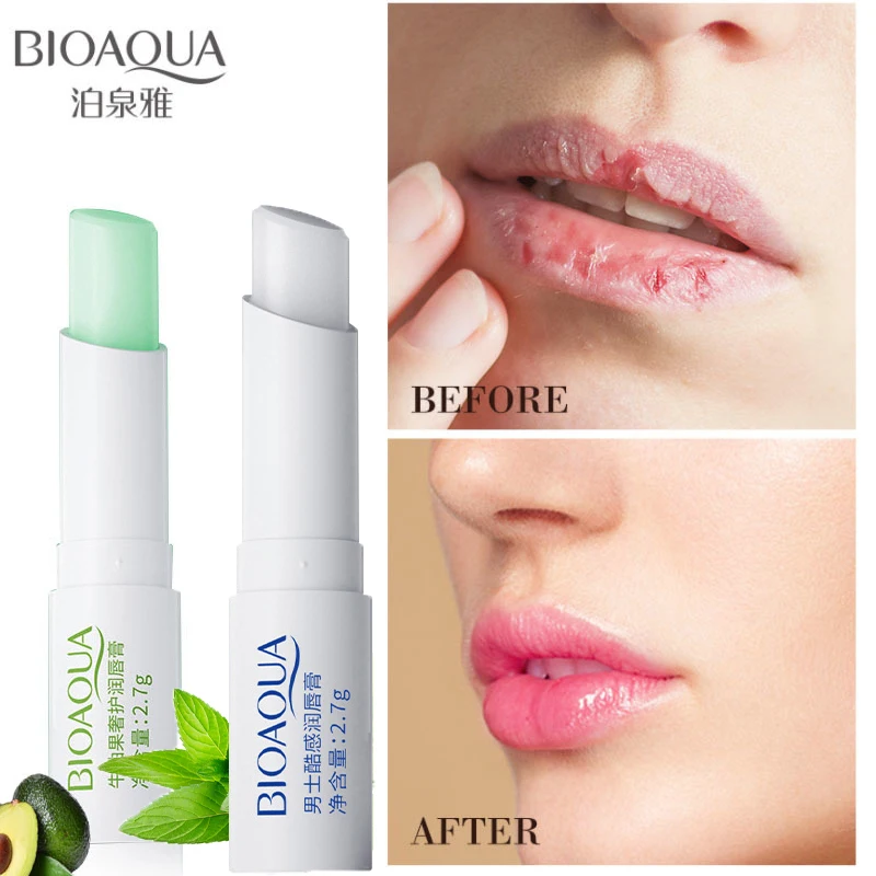 

Avocado Moisturizing Lip Balm Long-Lasting Nourishing Day Night Repairing Anti Chapping Lip Care Base Makeup Korean Cosmetics