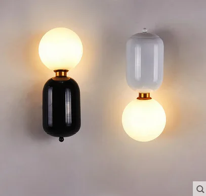 

nordic led stone wall light bathroom light penteadeira lustre living room lamp beside lamp