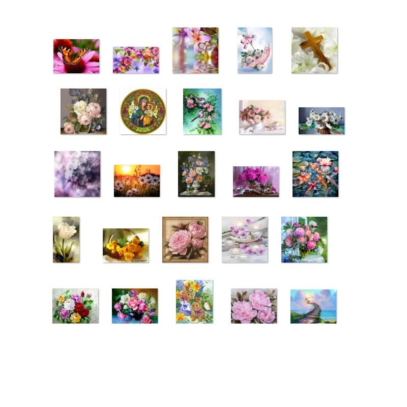 

A37801 vase peony cross stitch kit people 18ct 14ct 11ct count canvas stitches embroidery DIY handmade needlework